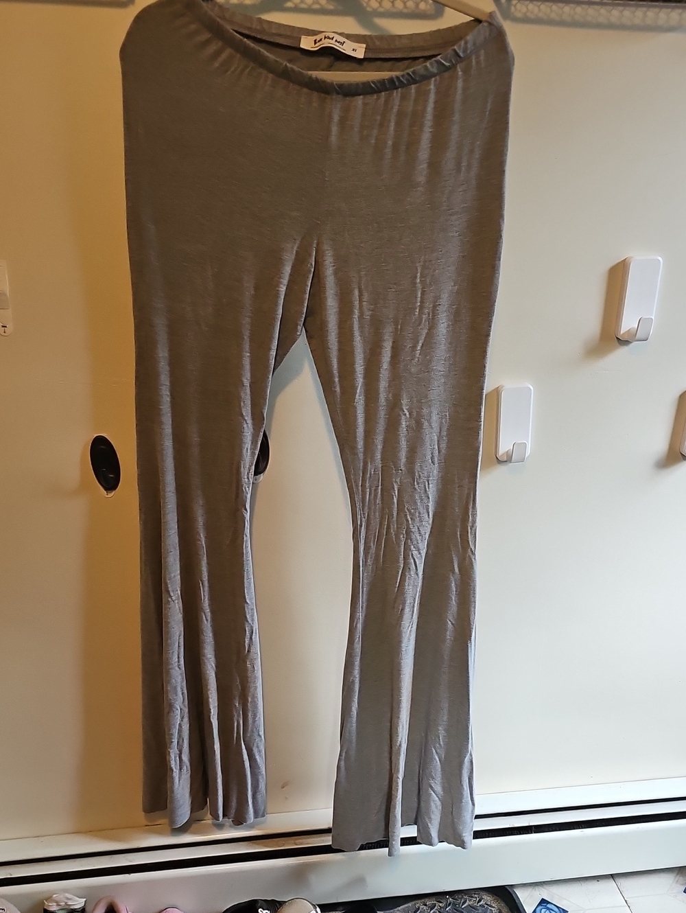 Grey Womans Lounge Pants - Soft Stretch Bottoms
